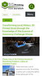 Mobile Screenshot of 3dprintingfromscratch.com
